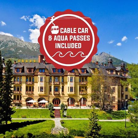 Grand Hotel Stary Smokovec Vysoké Tatry エクステリア 写真