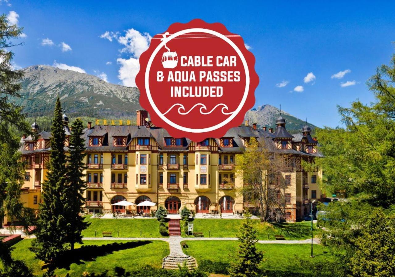 Grand Hotel Stary Smokovec Vysoké Tatry エクステリア 写真
